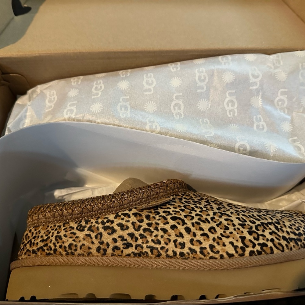UGG women Animal Print Slip-On Comfort Shoes